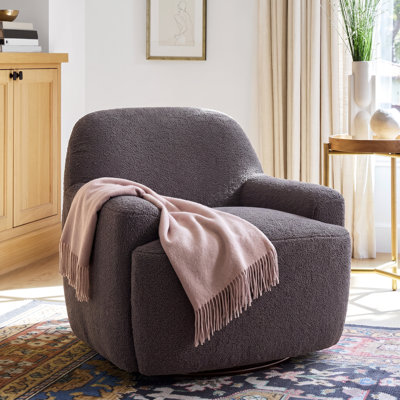 Fauteuil d'appoint en tonneau pivotant 360 ° Hawking