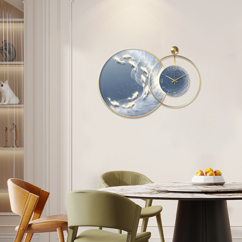 Alloy Aluminium Alloy Wall Clock