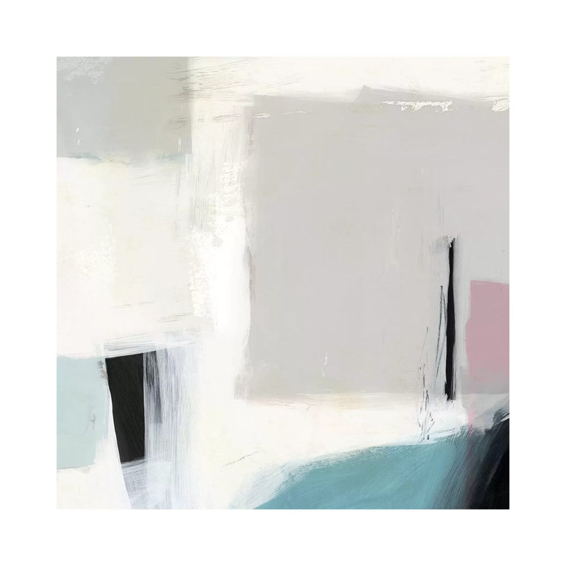 Underline II 1 Piece Painting on Canvas, 66.04 cm H x 66.04 cm W x 1.91 cm D, Wrapped Canvas