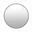 Bathroom Mirror Black Aluminum Frame-1738308097