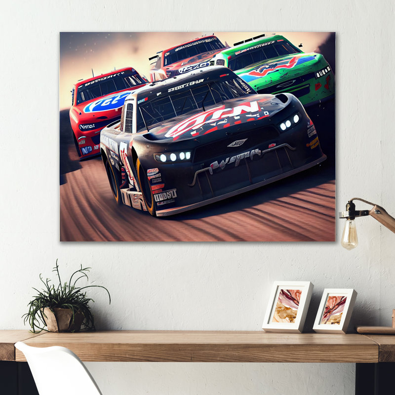 Industrial Transportation Wall Decor on Metal, 30" H x 40" W x 1" D