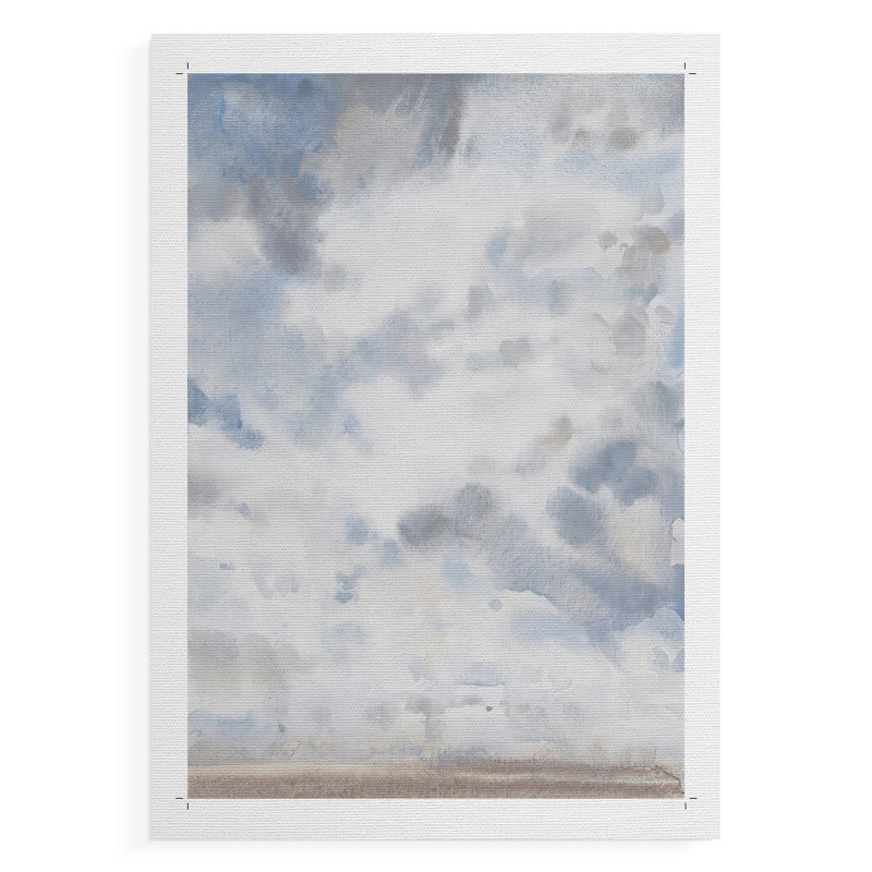 Bleu ciel IV - Impression sur toile seulement - NON-CADRE, H 60 po x l 40 po