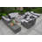 13 - Person Patio Conversation Set with Cushions