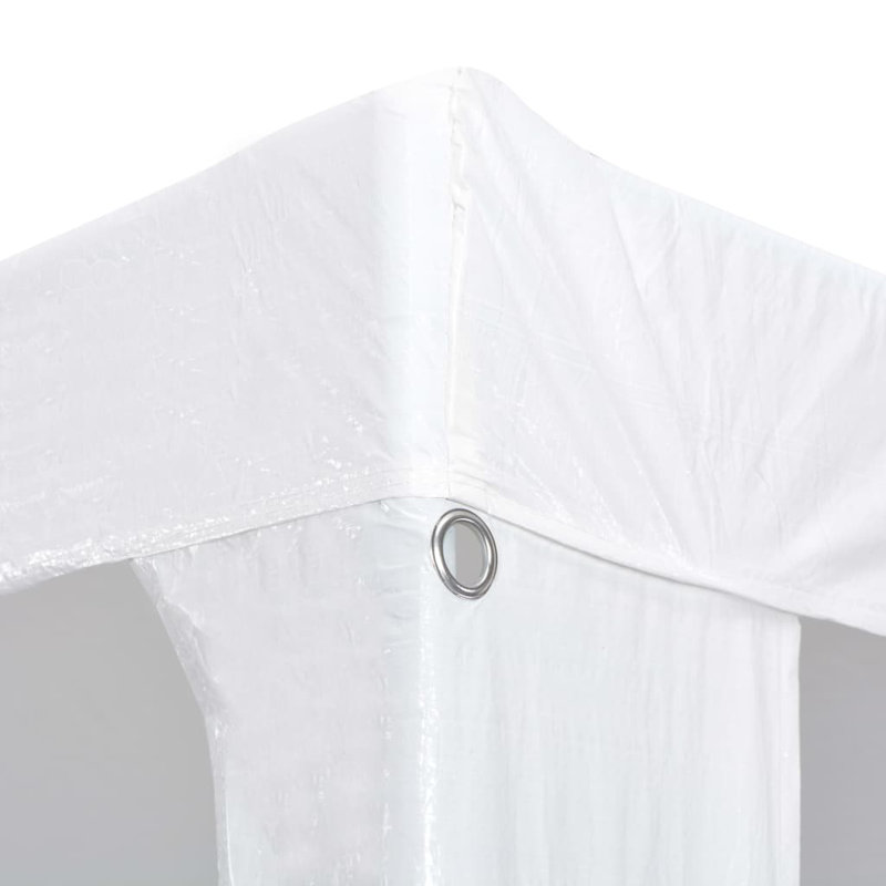 9m x 3m Steel Party Tent, White