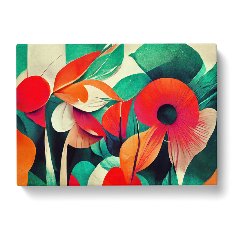Flowers - Wrapped Canvas, 50cm H x 76cm W x 3cm D