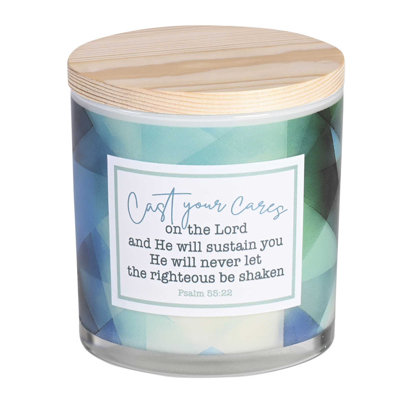 Bougie Soy Cast Your Cares On Lord 13 oz