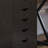 5 Drawer File Cabinet Storage Organizer Filing Cabinet with Nordic Minimalist Modern Style & Wheels