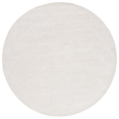 Jamey Hand Tufted Viscose Wool Cotton Chevron Rug
