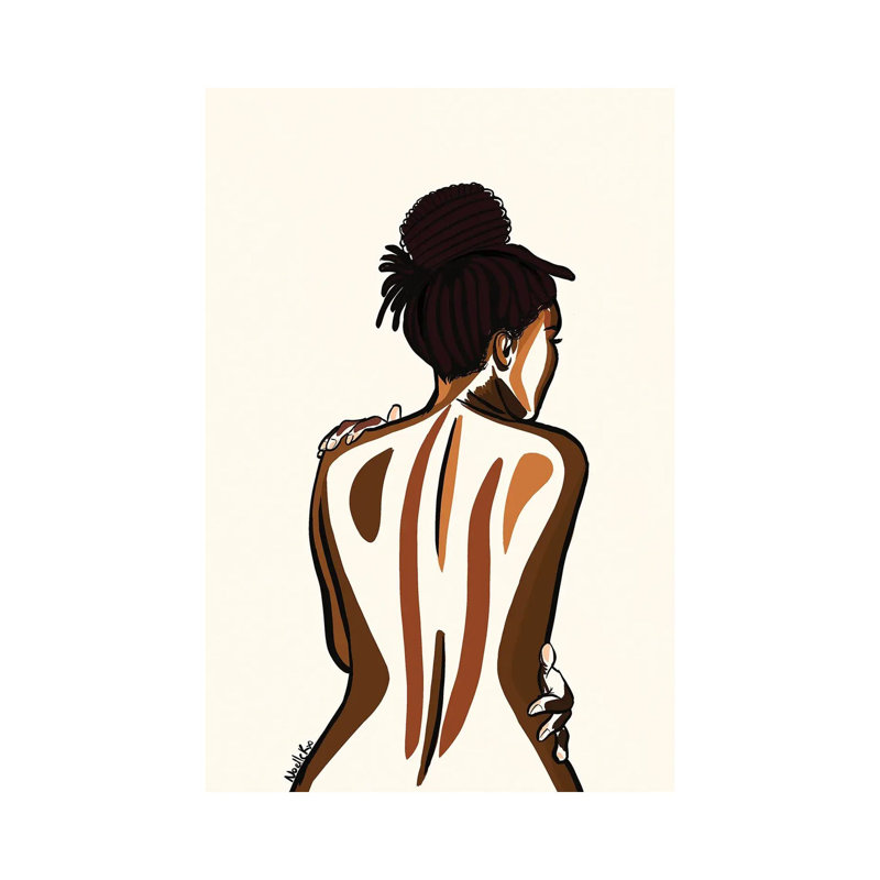 «Love Your Body II» -NRX44, H 18 po x l 12 po x 1,5 po
