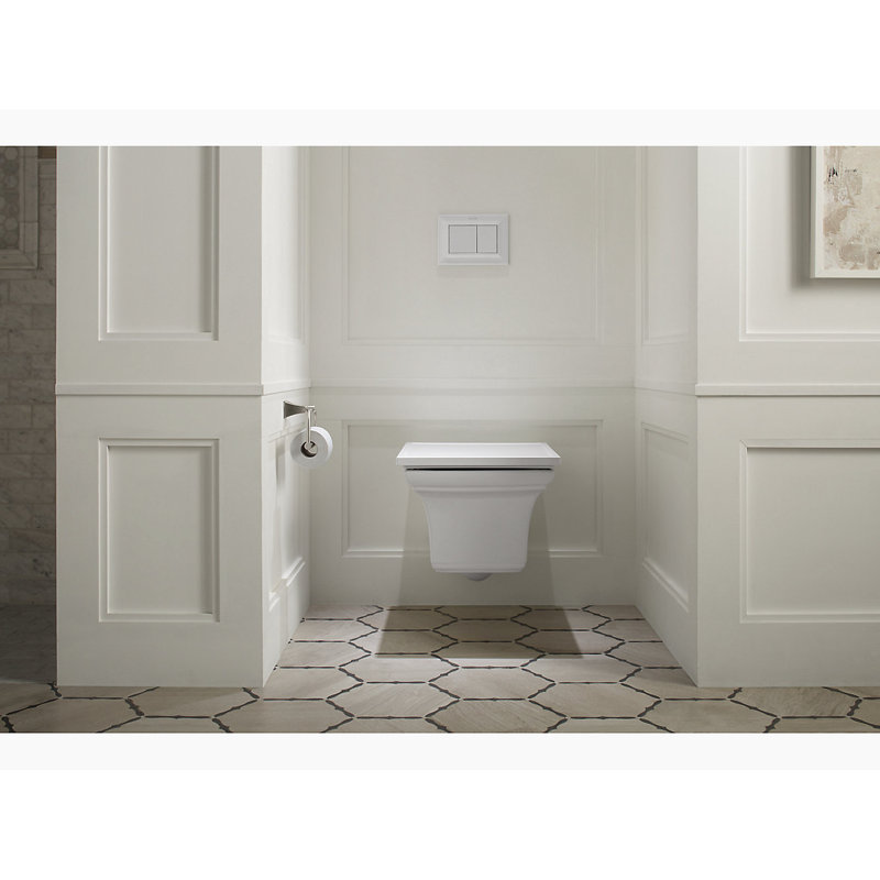 Memoirs® Flush Actuator Plate for 2" x 4" In-Wall Tank and Carrier System, White