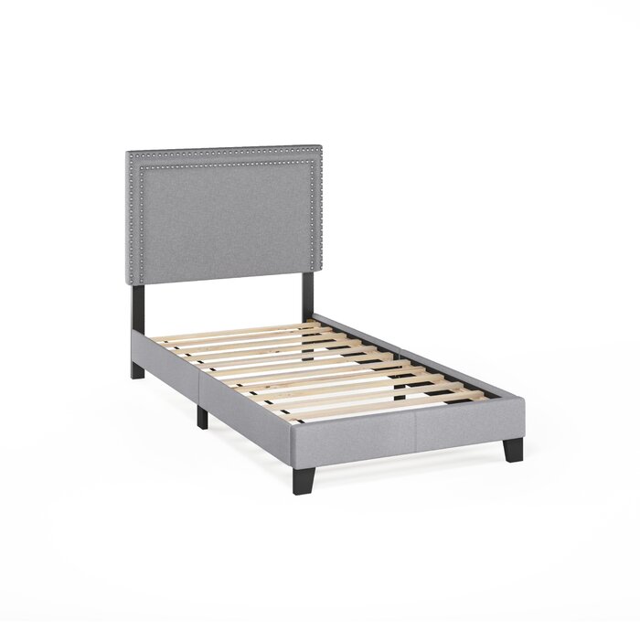 Winston Porter Carlester Upholstered Bed & Reviews | Wayfair