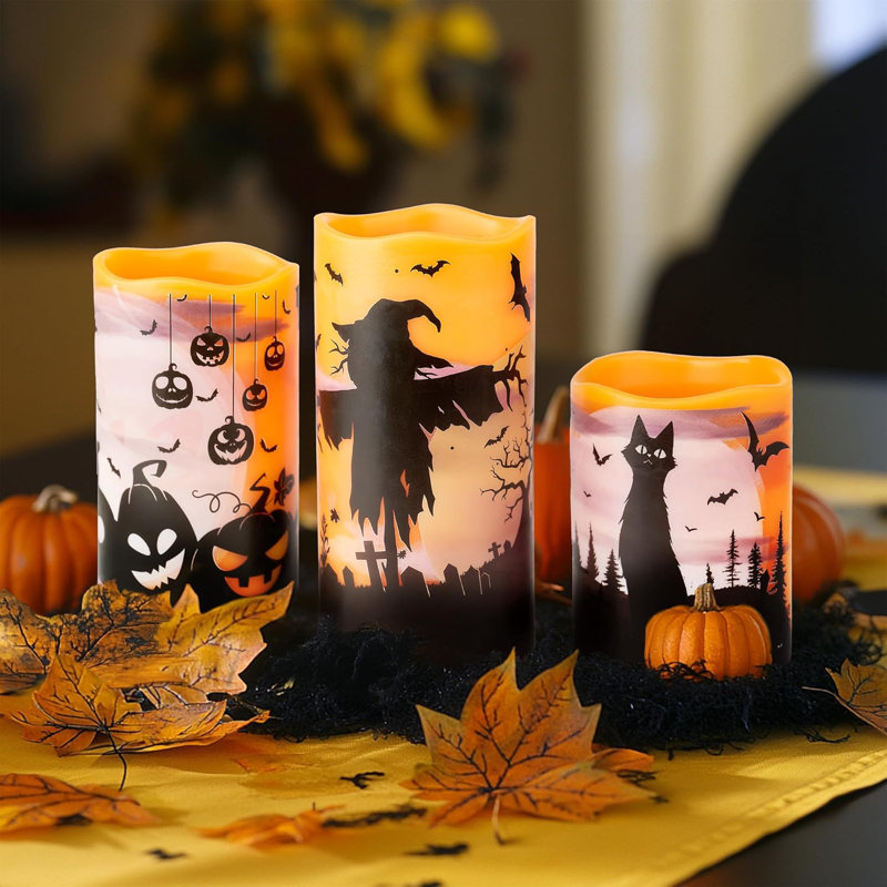 Candle with Plastic And Candle Wax Holder