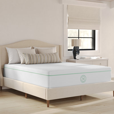 Martha Stewart SleepComplete Premium Medium-Firm Dual-Action Cooling Memory Foam Mattress In A Box