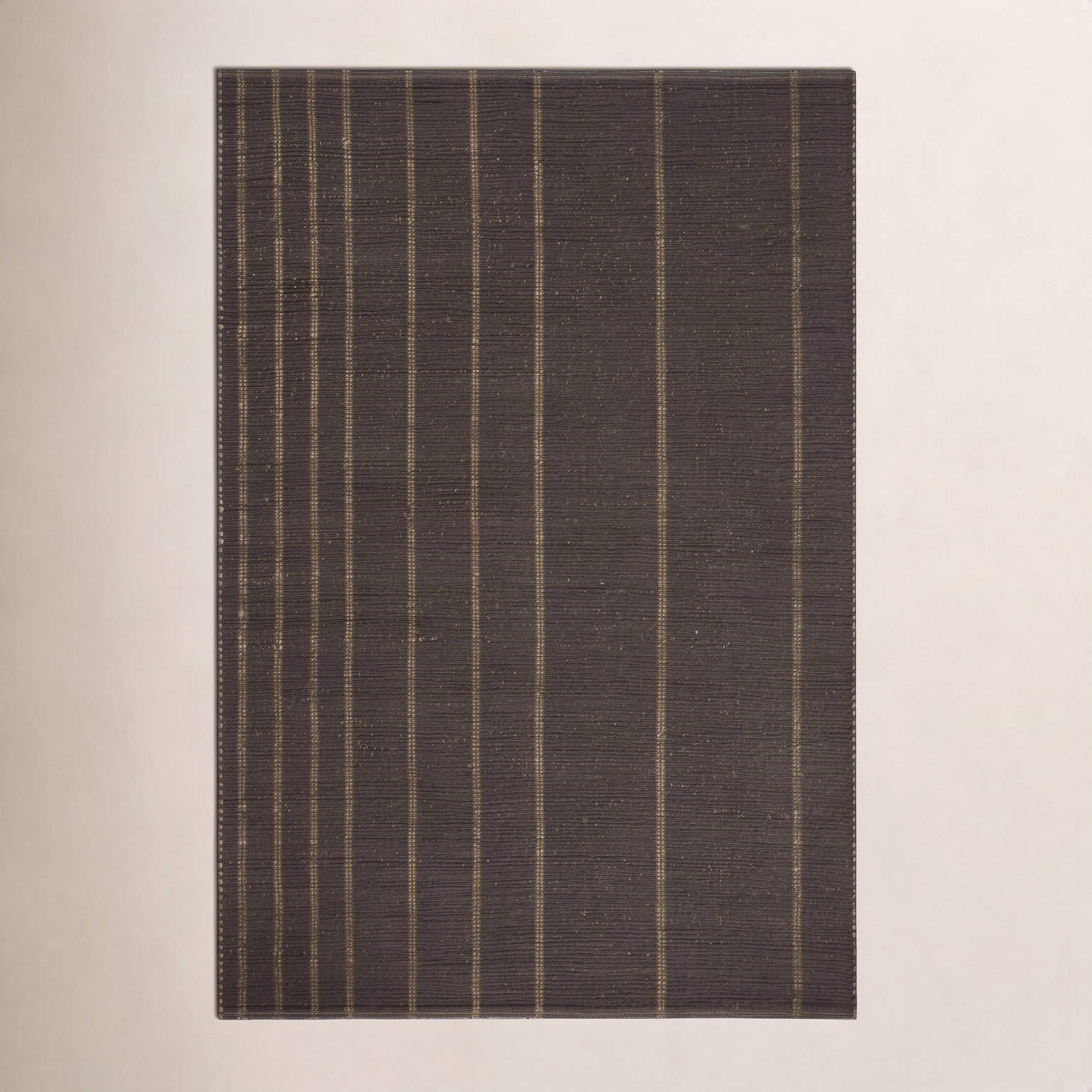 Leanne Ford x Loloi Weatherstaff Espresso / Natural Area Rug, Rectangle 2'3" x 3'9"