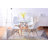 Eiffel Glass Round Dining Table-85530311