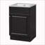 Meuble-lavabo de 20 po avec lavabo et tablette réglable-623711474