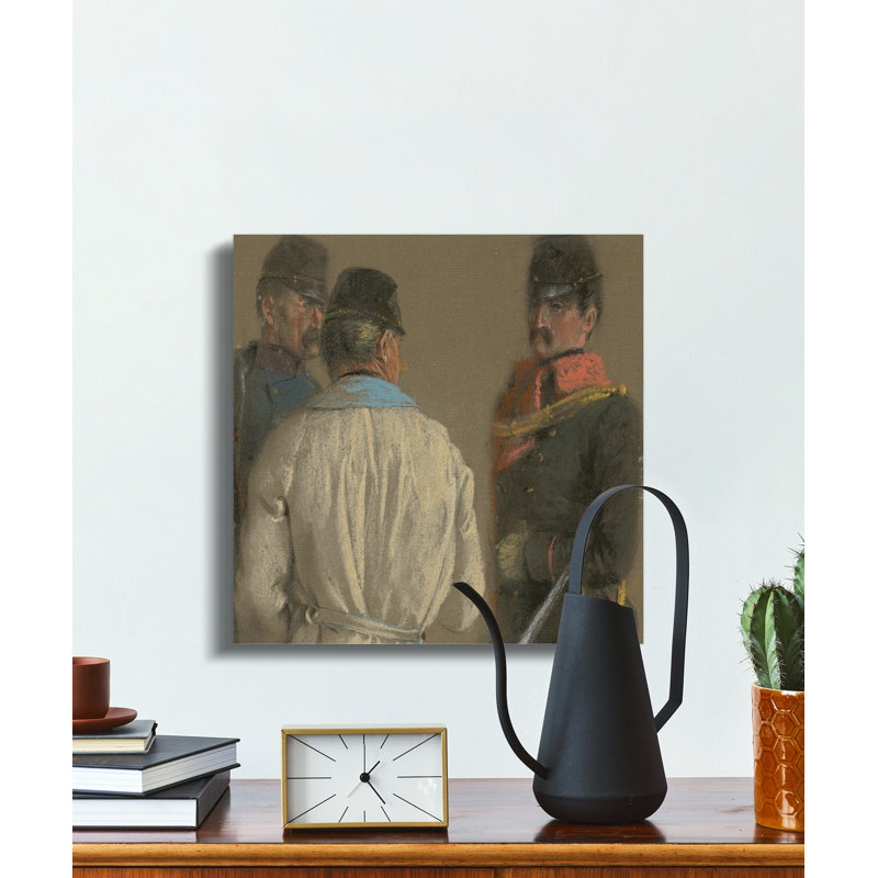 Lyall Wrapped Canvas Print Set, 14x14