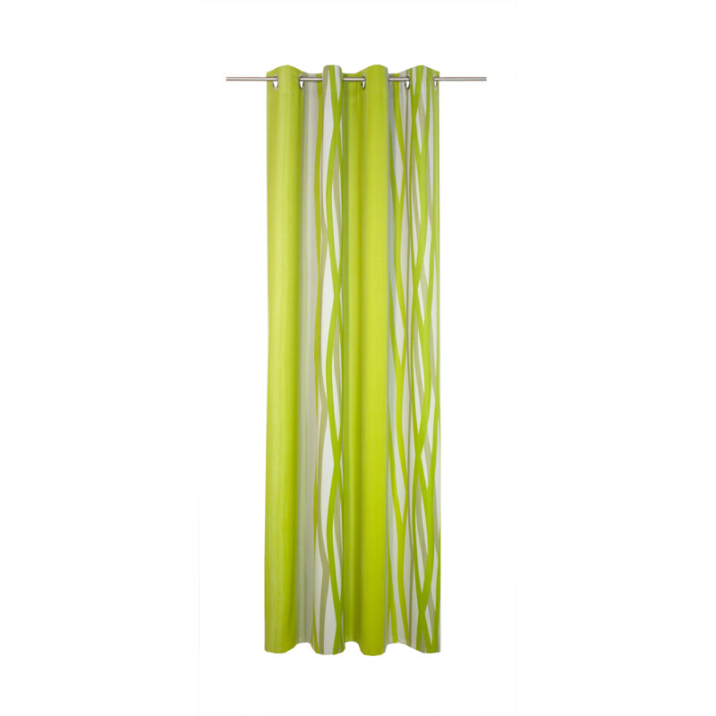 Brecken Pencil Pleat Blackout Curtains, Green, 145cm Width x 245cm Drop, With eyelets
