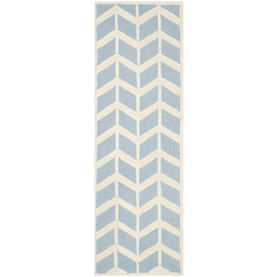 Cambridge Hand Tufted Wool Chevron Rug