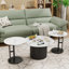 Ensemble de 3 tables basses