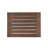 Outdoor Acacia Wood Counter Height Barstool, Set Of 2, Mahogany Brown Finish