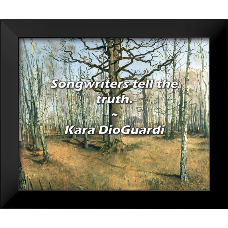 Citation de Kara DioGuardi: Les compositeurs disent la verite.