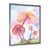 Impression argent sur toile encadrée
