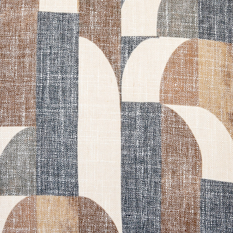 Coussin Tribeca, Brun, 12 po x 24 po