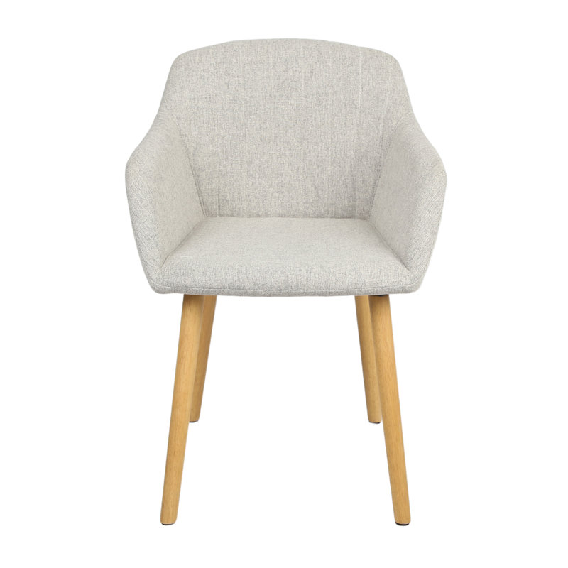 Upholstered Armchair, Grey