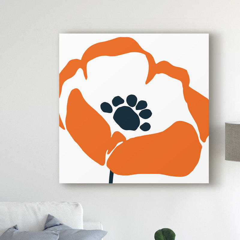 Pop Art Floral III Wild Apple Portfolio - impression sur toile, H 14 po x l 14 po x P 2 po