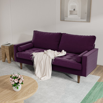 Collington 70" Square Arm Tufted Seat Sofa