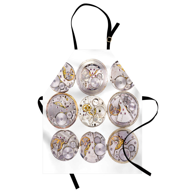 No Pattern Bib Apron