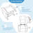 Esca Kids Recliner with 2 Cup Holder-419003911