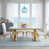 White and Gold Table n'est pas disponible
