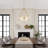 Wellington 6-Light Dimmable Drum Chandelier