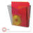 Deflect-o® Euro-Style DocuPocket® Portrait Wall Fi PVC / Vinyl Hanging Files Open