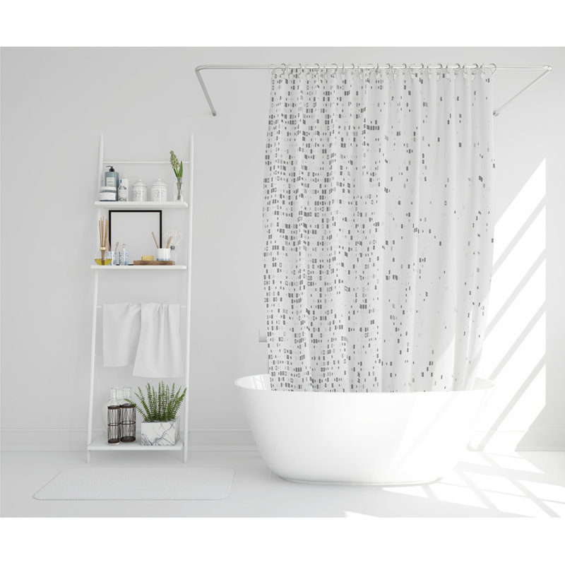 Dilnoza Polyester Shower Curtain Set
