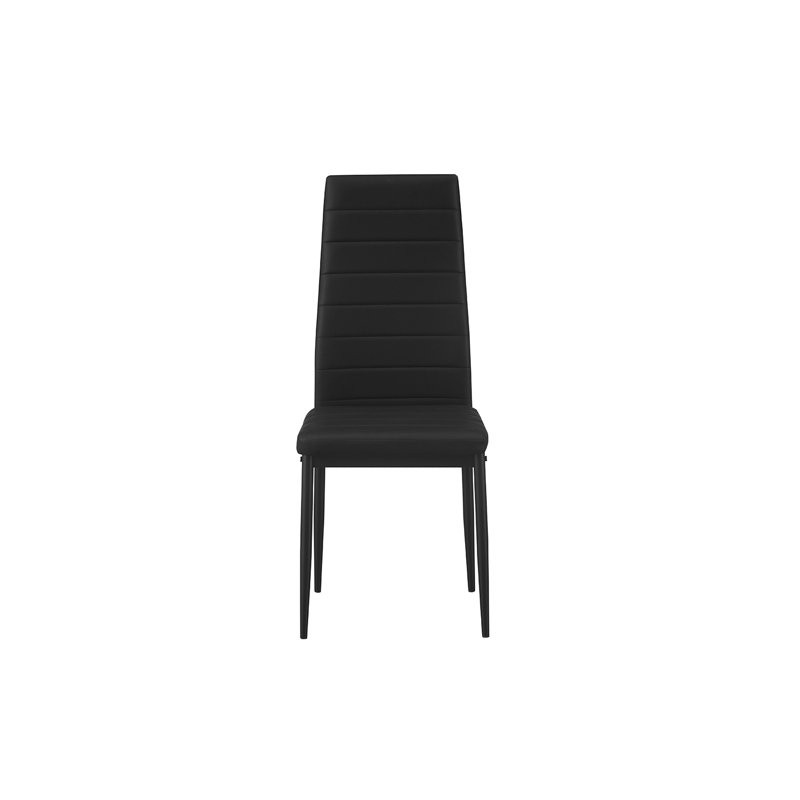 Dining Chair set of 4, Black