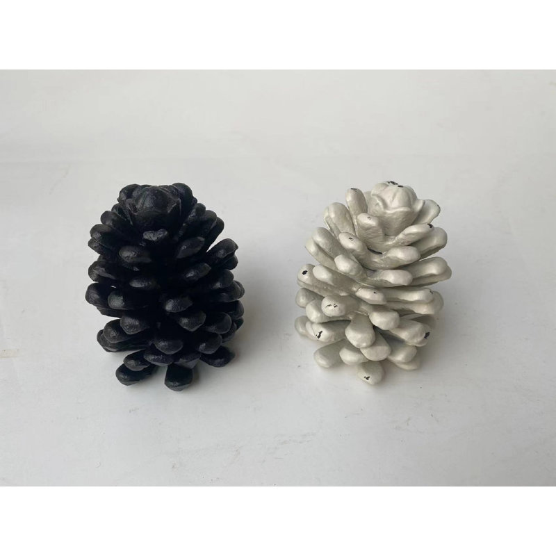 Photophore en fer, Noir, H 3,35 po x l 2,75 po x P 2,75 po
