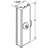 Aluminum Sliding Window Lock With Pull Latch