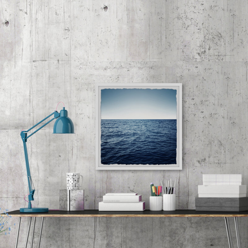 «Bright Horizon» par Marmont Hill - reproduction de cadre photo, H 32 po x l 32 po x P 1,5 po