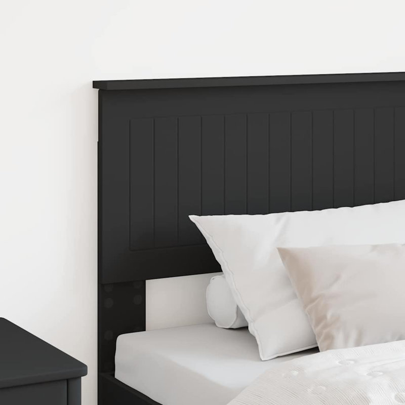 Headboard, Black Oak, UK Single - DE 90 x 190 cm