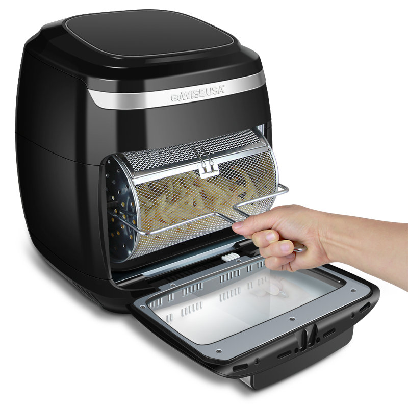 GoWISE USA 11.6 Liter Multi Air Fryer, Black