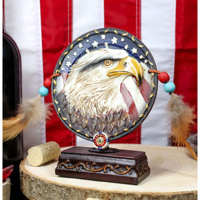 Buste de tête d'aigle à tête blanche Bekha USA