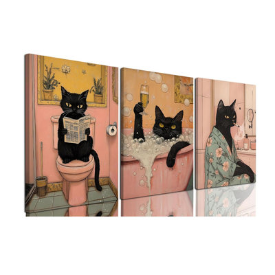 3 Piece Wrapped Canvas Set