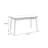 Modern Cherry Wood Color Rectangular Solid Wood Dining Table-1664630742-1664630743
