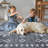 Boho Machine Washable Rug with Rubber Backing for Living Room Non-Slip Dining Room Rug Easy-Cleaning Floor Carpet for Bedroom Office Playroom_OKPHO_338N_Geometric_Gray-594701316