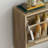 Natural Wood Color Entryway Shoe Cabinet, Modern Minimalist Wood Design, Double Flip-Top Drawers, And Independent Narrow Storage Cabinet.