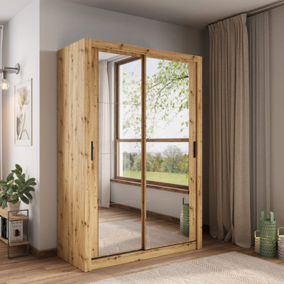Nalina 2 Door Manufactured Wood Wardrobe