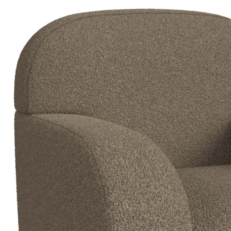 Chaise pivotante polyvalente avec un rembourrage confortable et une conception moderne, adaptée à divers espaces de vie et activités.